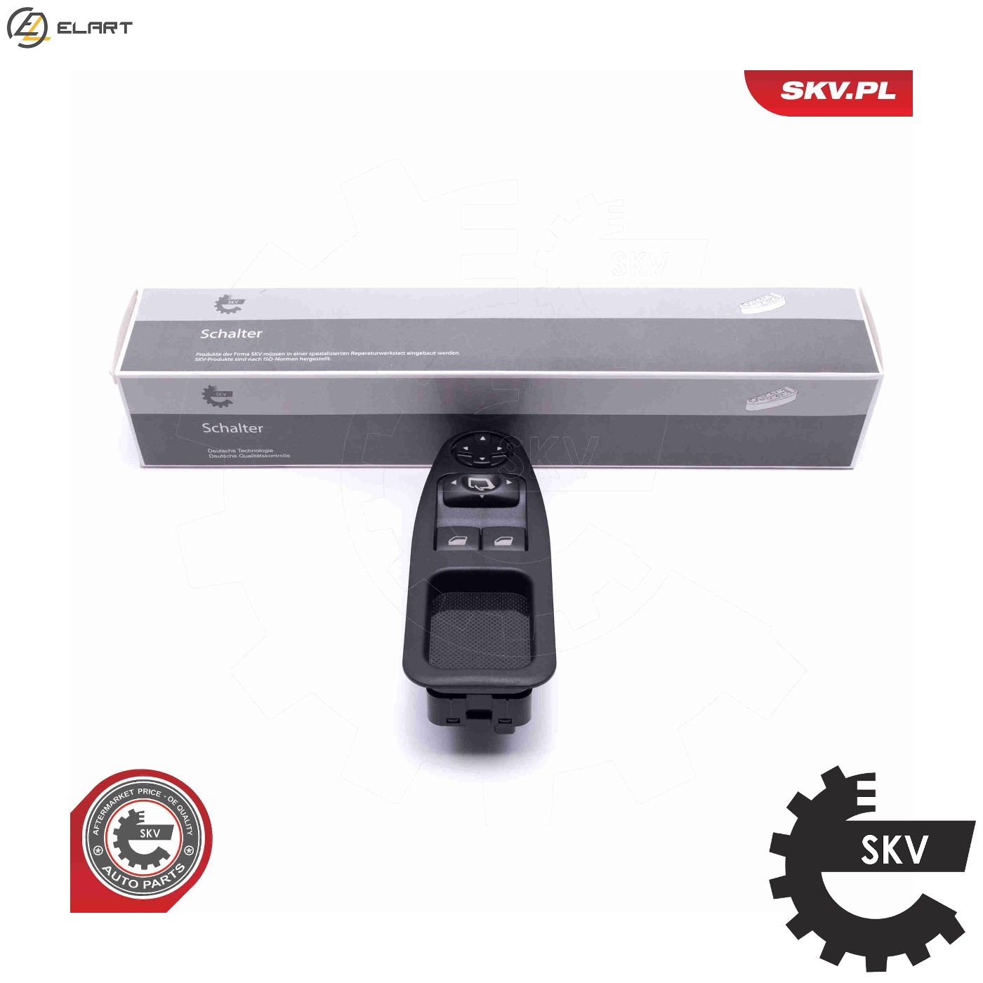 SWITCH WINDOW REGULATOR 37SKV172 FOR PEUGEOT EXPERT/Platform/Chassis/Van/TEPEE