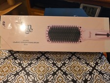 L'Ange Le Vite Hairbrush Straightener, Thermal, Negative Ions, Adjustable Heat