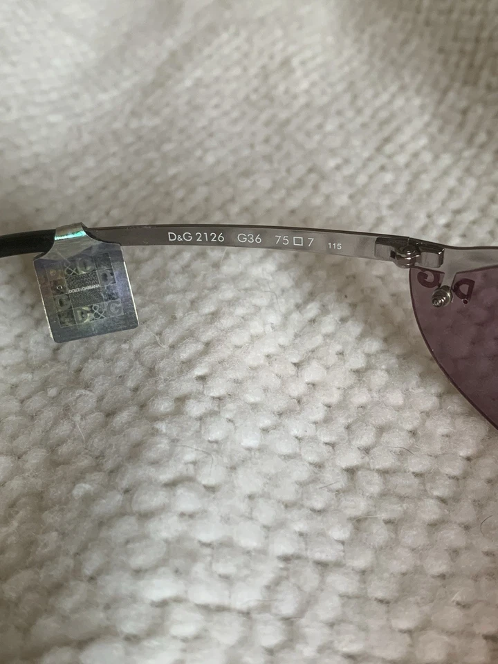 Dulce & Gabbana DG2126 G36 Sunglasses - BRAND NEW - Image 2 of 3