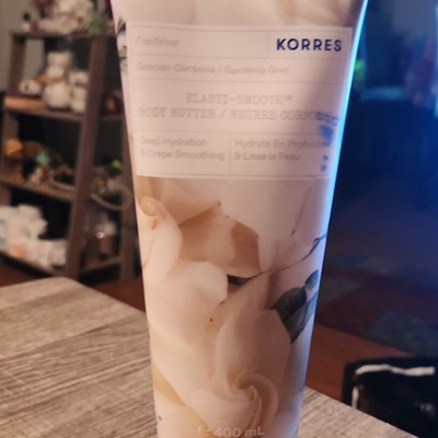 KORRES Elasti-Smooth Body Butter Crepe Smoothing Gardenia 400 mL