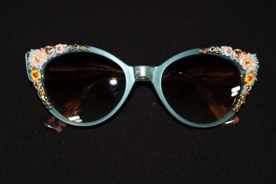 Jean Lafont Paris France Eyeglasses Frames Blue Enamel Delicieuse 4043