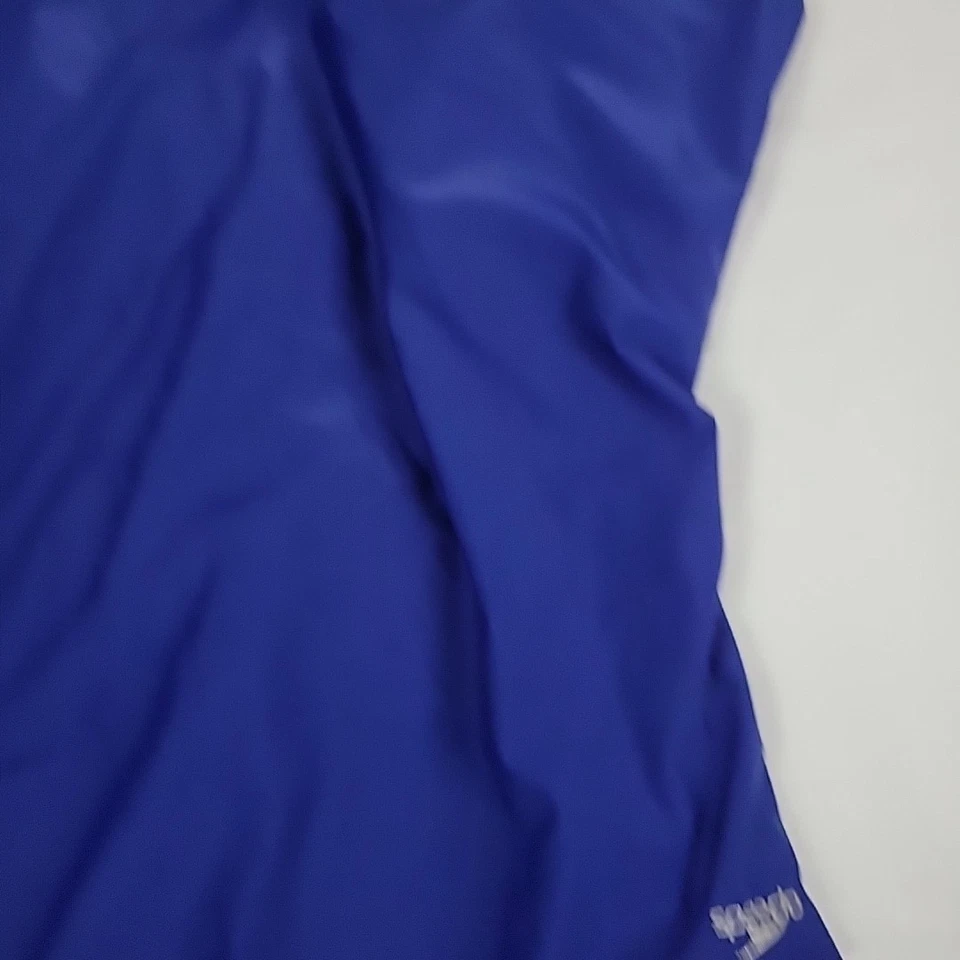 Traje de baño Speedo para mujer talla 18 estampado azul de una pieza forrado espalda deportiva sin mangas Foto 2 de 4