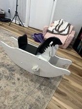 Vintage Handmade 1990s Rocking Horse