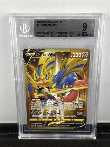 Zacian V graded BGS 9 for sale on eBay