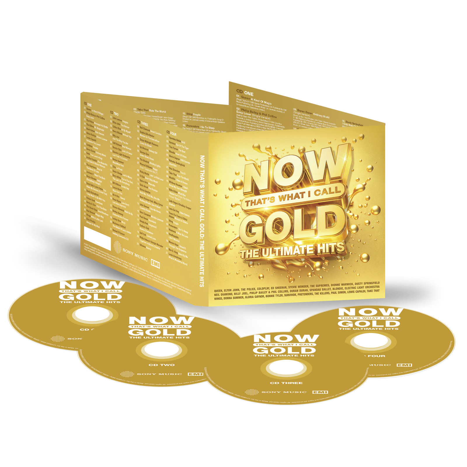 Various Artists NOW That's What I Call Gold: The Ultimate Hits (CD) Album