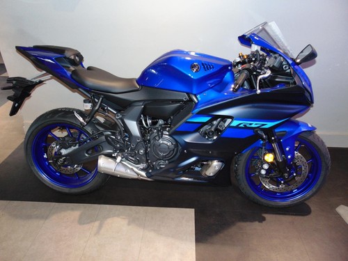 Yamaha R7, 2024, Blue Motorcycle. | eBay UK