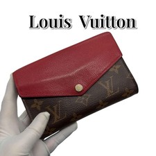 Louis Vuitton M60140 Porte-Feuille Palas Long Wallet Monogram Brown