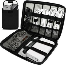 Travel Cable Organizer Pouch Electronic Accessories,Travel Essentials,Cord Organ