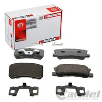 Ferodo ECO-FRICTION BremsbelÄGe Hinten Passend FüR Chrysler Sebring CitroËN C-CR