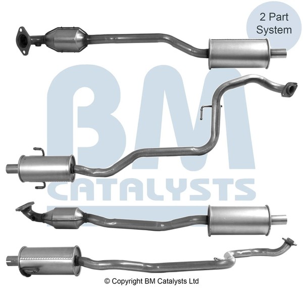 Katalysator KrÜMmerkat Partikelfilter +Montageteile FüR 1.3L Benzin Vvti-image