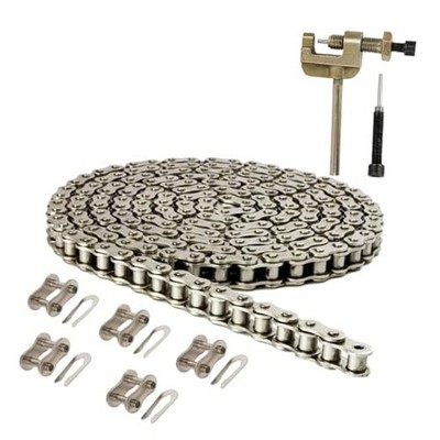 LUPING #35 Chain 160 Links 35 Chain Breaker for Mini Bike Coleman Powersports