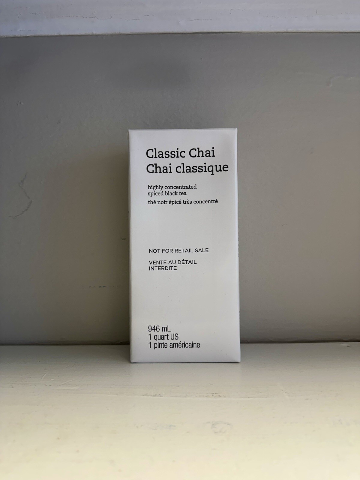 Vana Spiced Black Chai Tea Latte Concentrate