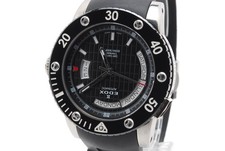 [NEAR MINT] EDOX Class-1 Day Date 83005-TIN-NIN Titanium AT Herrenuhr Japan