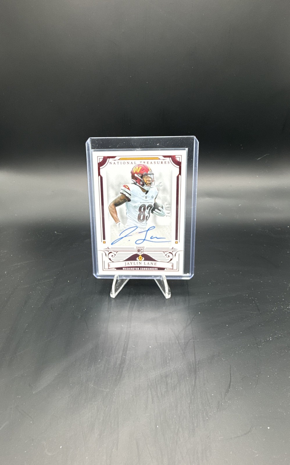 2025 Panini National Treasures - Rookie Signatures Jaylin Lane #152 Red...