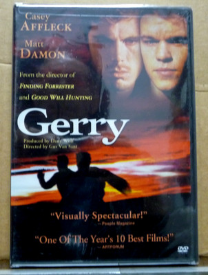 GERRY Casey Affleck, Matt Damon, Gus Van Sant DVD Brand New & Sealed