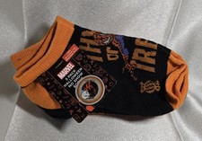 Marvel 5pk Halloween No Show Socks Kids Sock Sz 7-9
