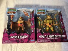 TURTLES X GODZILLA RAPH x RODAN TMNT Raphael TEENAGE MUTANT Ninja and mikey