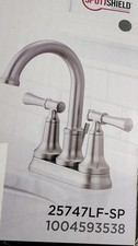 Delta 25747LF-SP Chamberlain Centerset 2Handle Bathroom Faucet In Brushed Nickel