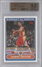 2007-08 Topps McDonald's All American Jerryd Bayless #JB BGS 9.5 GEM MINT 0l2