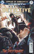 Detective Comics #951A Barrows NM 2017 Stock Image