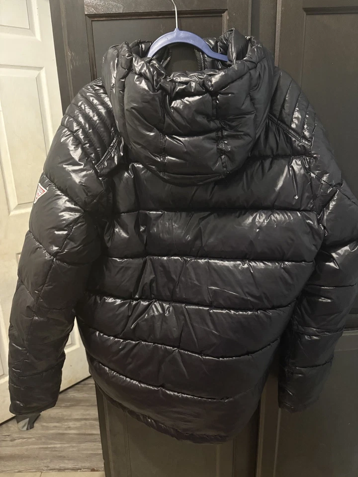 Jaqueta acolchoada acolchoada masculina GUESS - Imagem 2 de 4