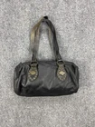Harley-Davidson Shoulder Bag Womens Small Black Leather Studded Logo Biker Purse