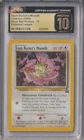 Team Rocket's Meowth #18 Black Star Promo CGC 10 Pristine