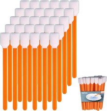 Foam Cleaning Swabs - 30 PCS 5.09" Foam Swabs Foam Applicator Swab for Printers