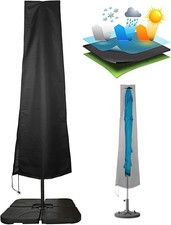 Umbrella Covers,Patio Waterproof Market Parasol Covers with Zipper for 7Ft to 11