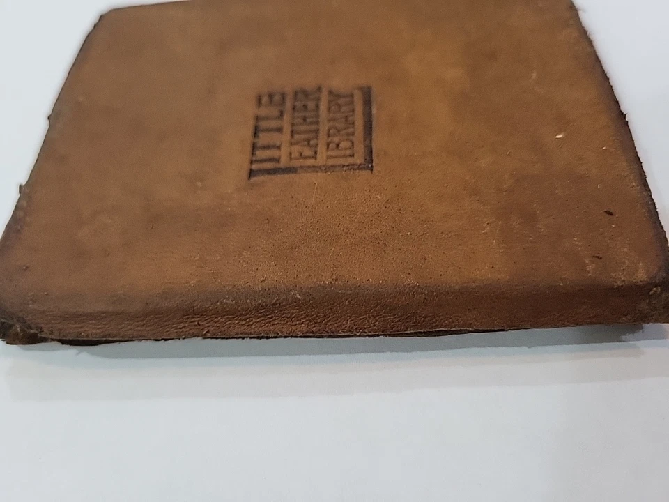 Idylls Of The King V1 Leather Cover Antique Little Library Book 1900s TENNYSON  Foto 3 de 4