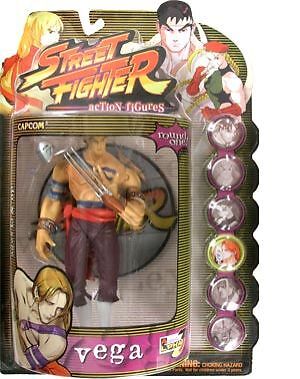 Super7 Reaction Street Fighter 2 MIB Lot - Ryu, Chun-li, Blanka