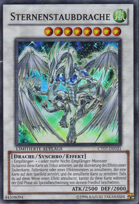 Yugioh Sternenstaubdrache Super Rare Deutsch - Collector's Tins 2010