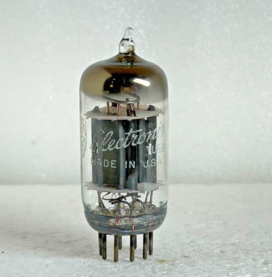 Tube GE General Electric 12AX7 ECC83 - Horse Shoe Getter - Testé Fort, Comme NOS