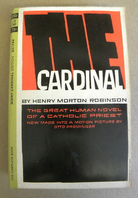 Pocket 1963 7th Print Henry Morton Robinson THE CARDINAL pb Catholic Priest