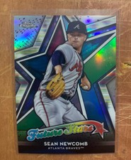2018 Topps Chrome Future Stars Refractors #FS4 Sean Newcomb Atlanta Braves