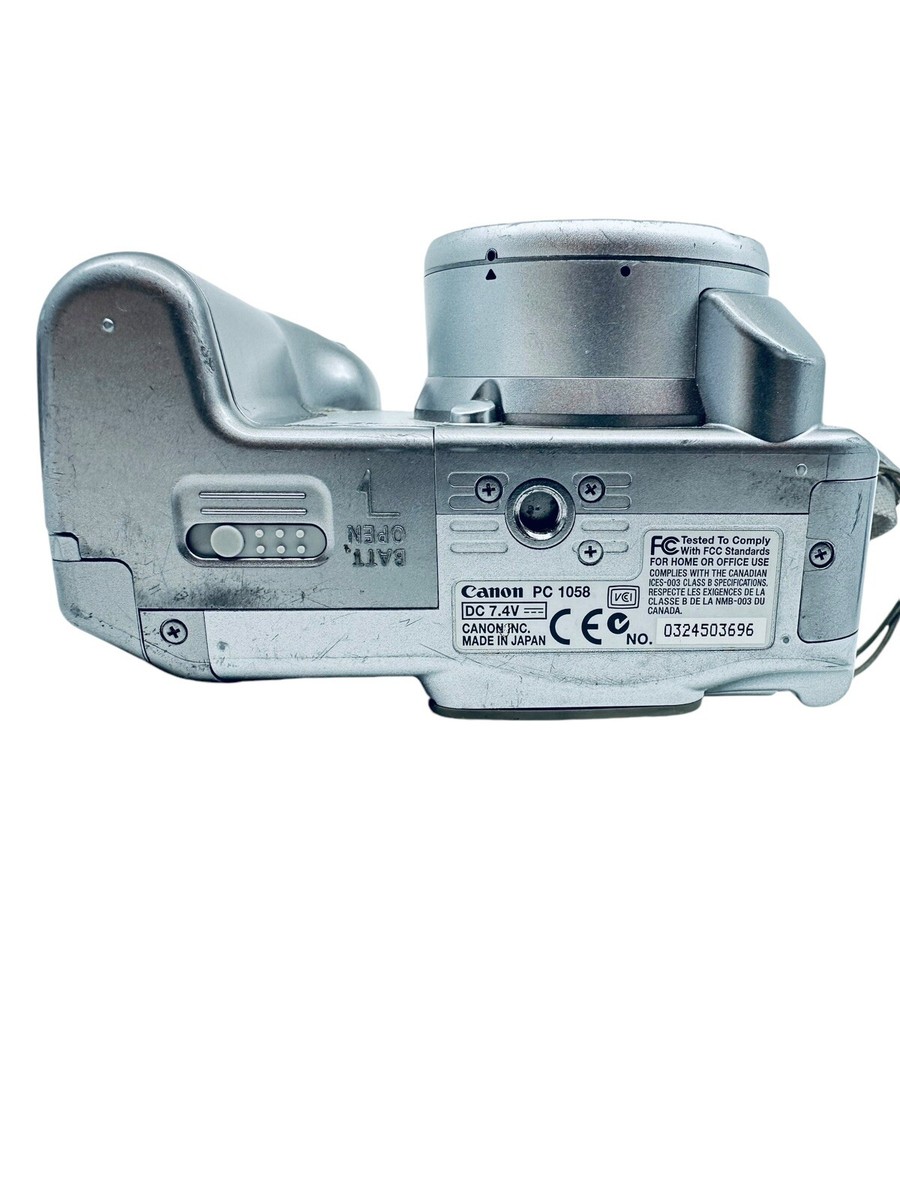 Canon Powershot S1 IS Silver 3.2 MP 10x Optical Zoom Digital