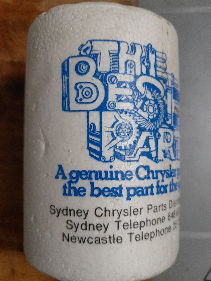 RARE!! Vintage Chrysler Australia Stubbie Cooler - image 2 of 4