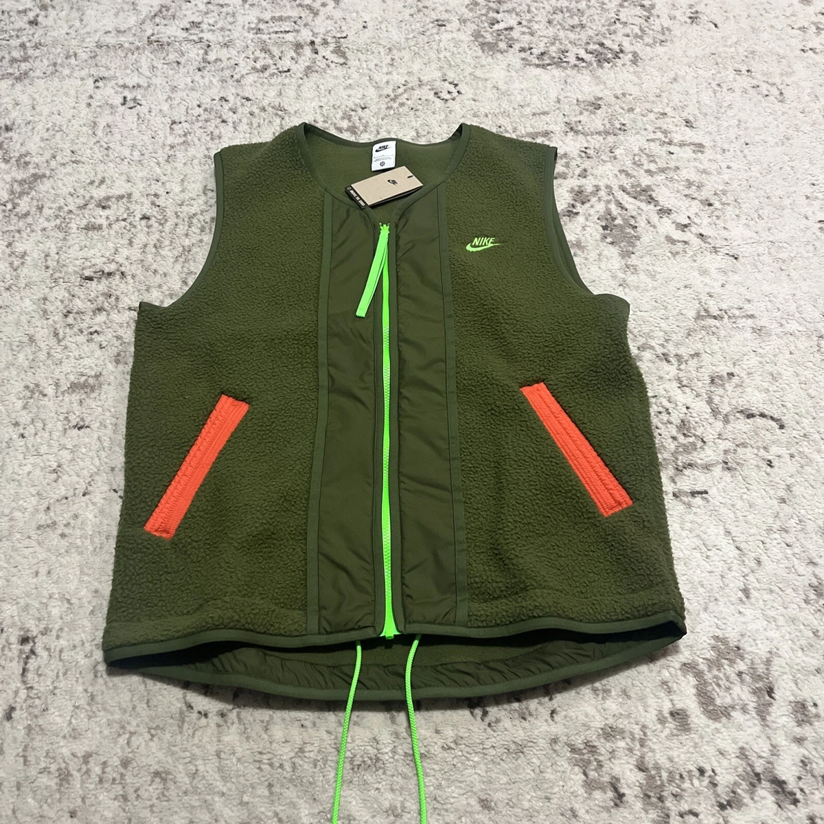 High pile hotsell fleece vest