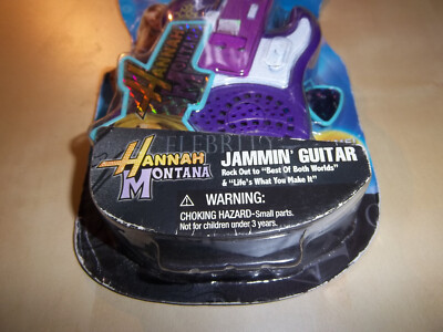 NEW SEALED Disney Hannah Montana Miley Cyrus jammin' guitar air