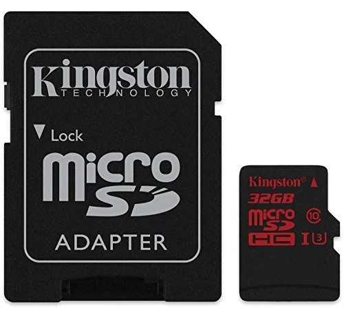 Kingston Digital 32GB microSDHC UHS-I Speed Class 3 U3 90R/80W Flash Memory Card - Image 3 of 3