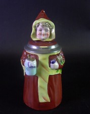 alter MÜNCHNER KINDL Figurenkrug - HB Hofbräuhaus München - Zinnmontierung