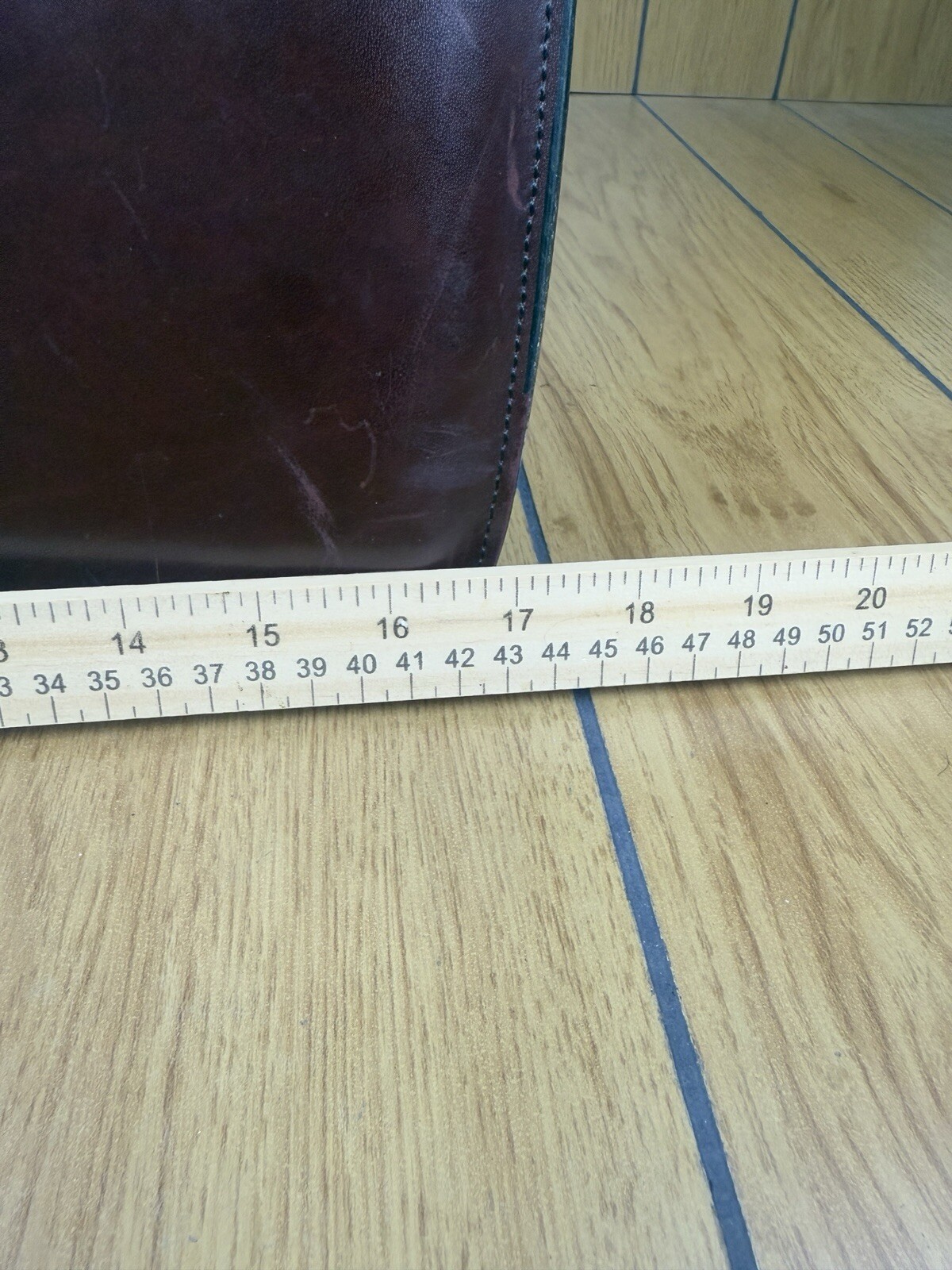 Jack Georges Elements Classic Leather Briefbag Br… - image 9