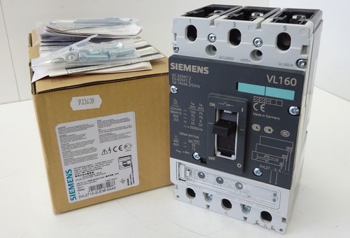 SIEMENS VL160 Leistungsschalter 3VL2710-2LE36-0AA0 Circuit Breaker 100A ...