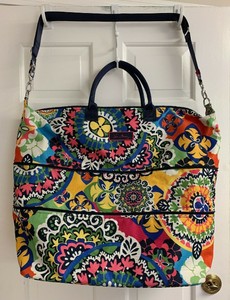 vera bradley expandable travel bag