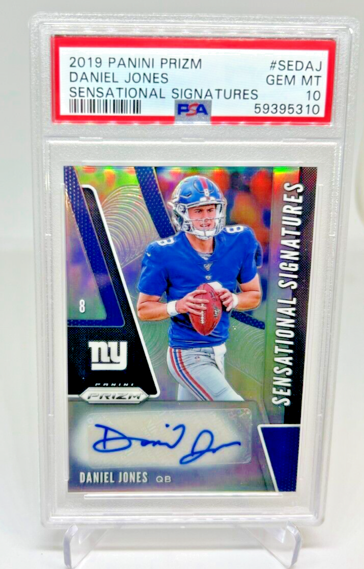 PSA 10 - 2019 Panini Prizm Sensational DANIEL JONES RC Silver