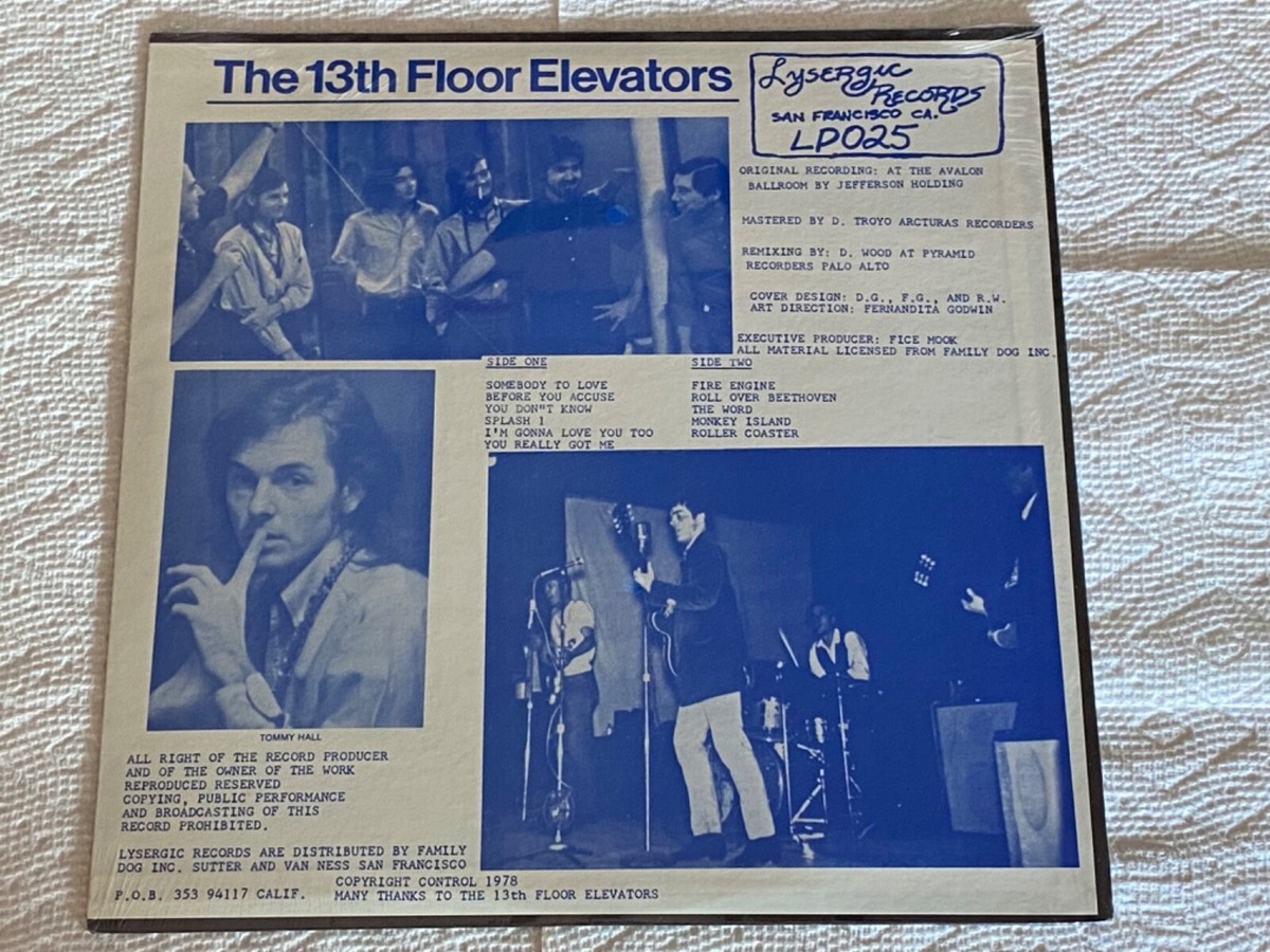 洋楽 13th floor elevators LIVE'66 13TH FLOOR ELEVATORS - LIVE 