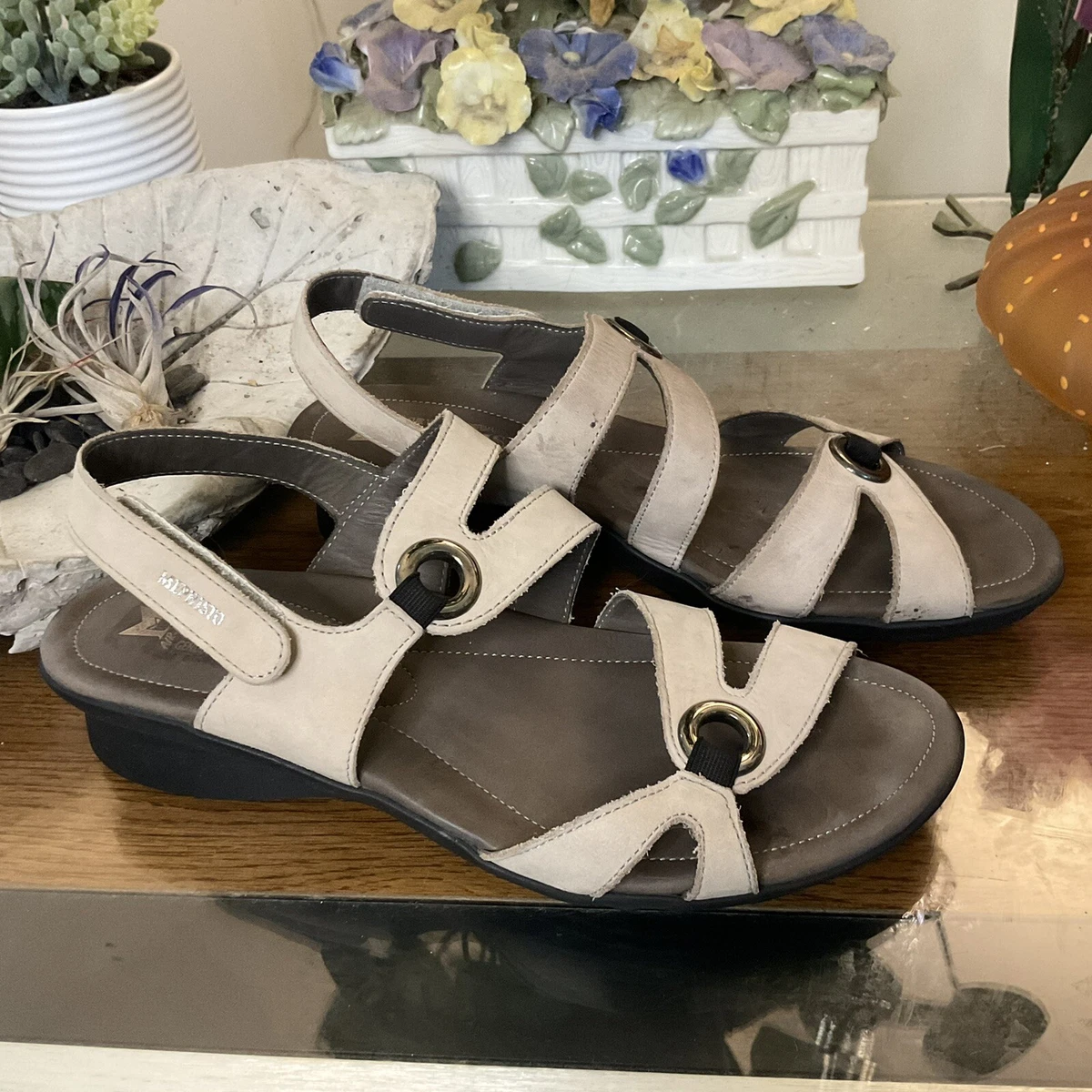 MEPHISTO WOMENS PARFOLIA SANDALS 39 EU 9 US