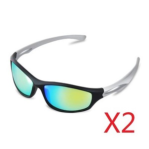 2-Pack iPower Indoor Hydroponics LED Grow Room Light Glasses Goggles Anti UV