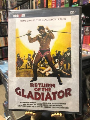 Return Of The Gladiator (DVD) Bitto Albertini, Brad Harris, John Barracuda, NEW!