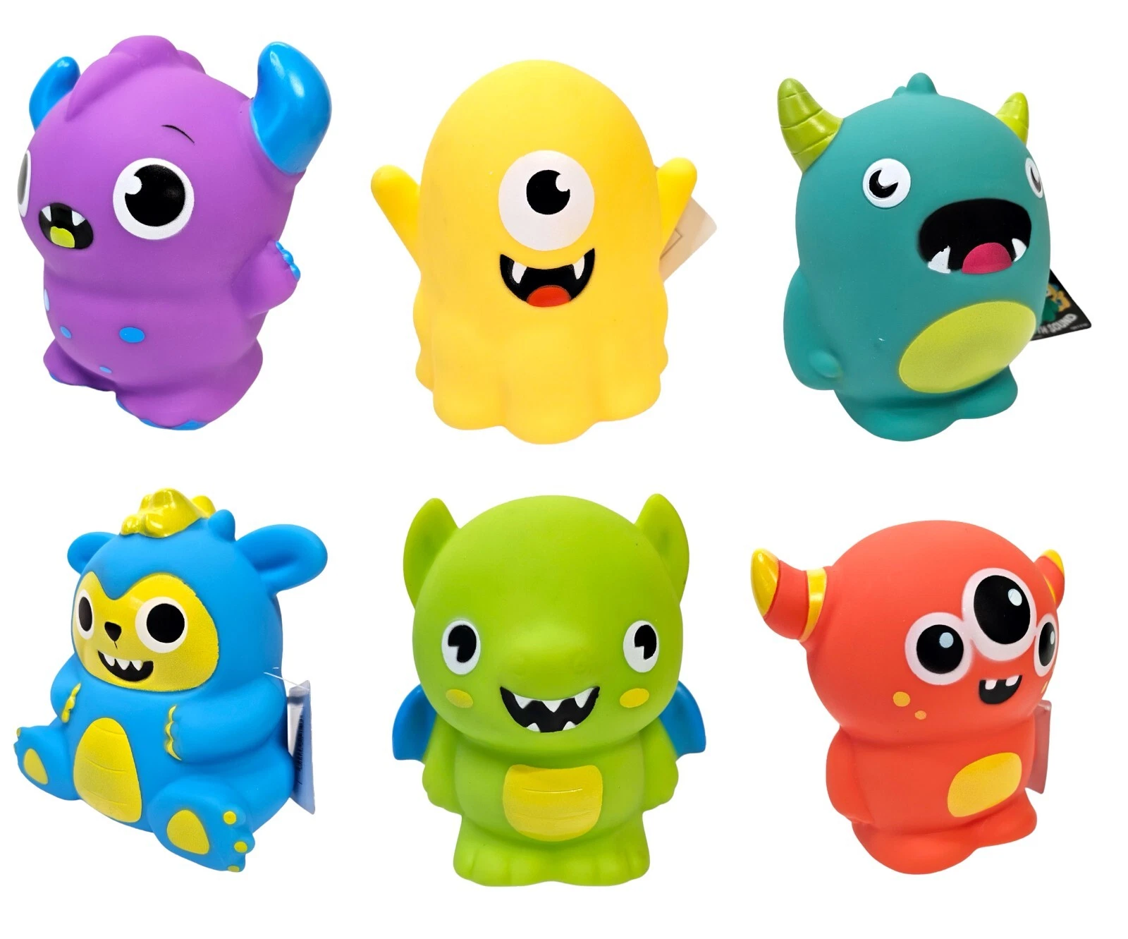 Big Rubber Monster Collectibles (6 Inch) Fun Unique Designs Makes